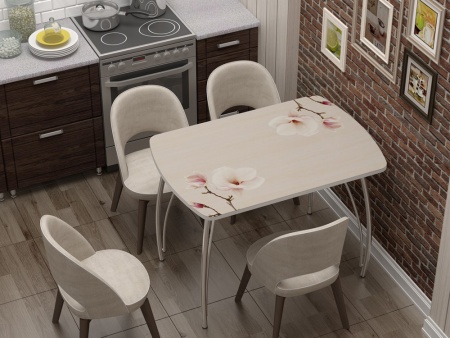 Стол Обеденный Бочонок Фотопечать (Ш-1100 х Г-700 х В-760 мм)/Разные Цвета